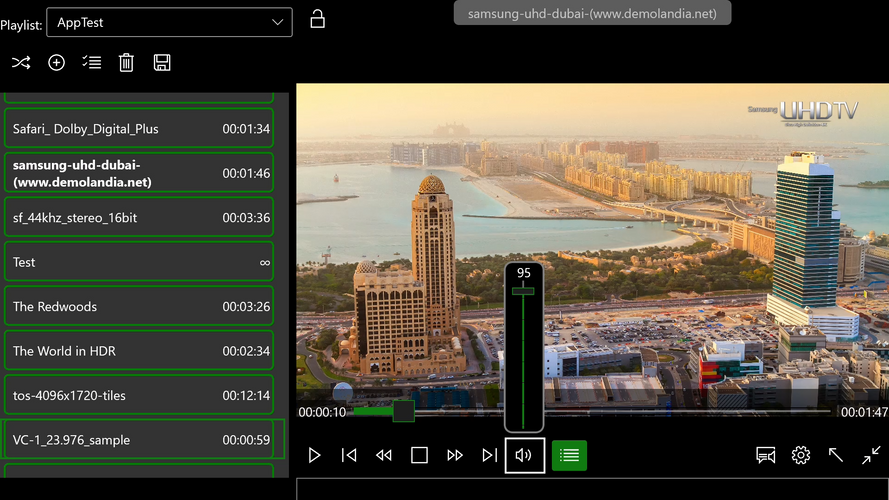 Energy media player