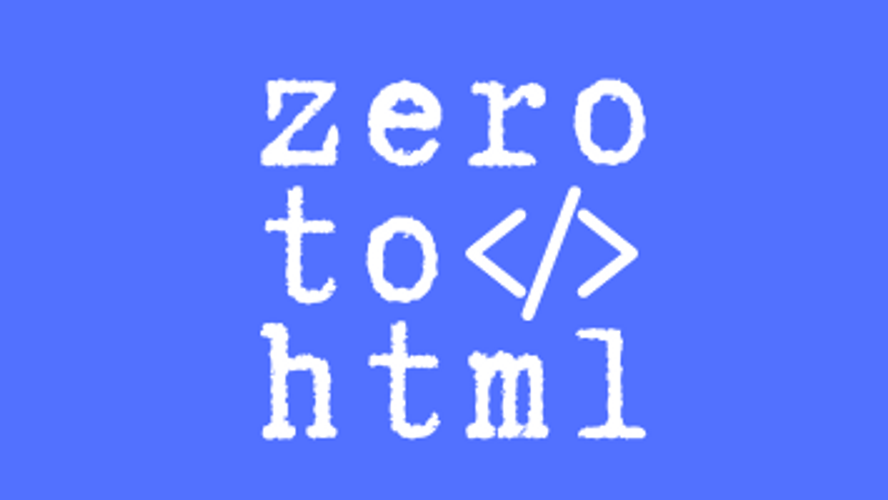 zero to html