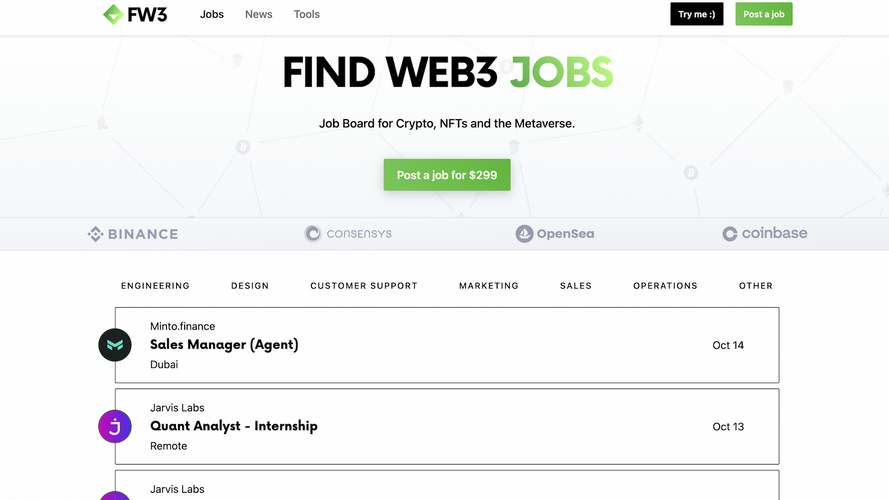 Find Web3 Jobs