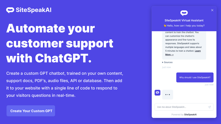 SiteSpeakAI