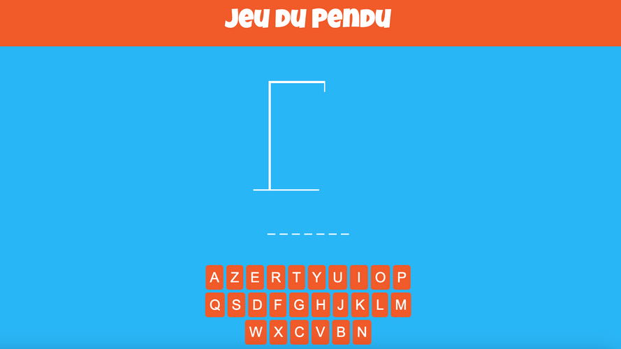 Jeu Du Pendu