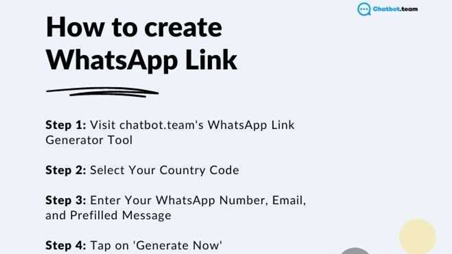 WhatsApp Link Generator