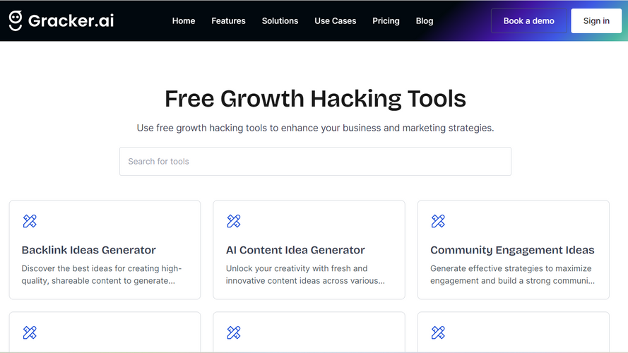 Gracker AI free tools
