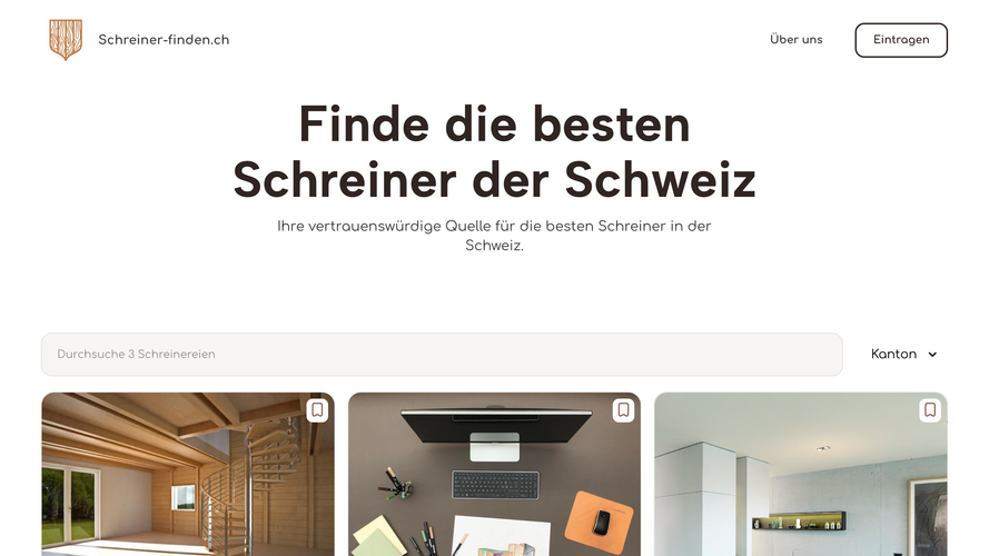 Schreiner Finden