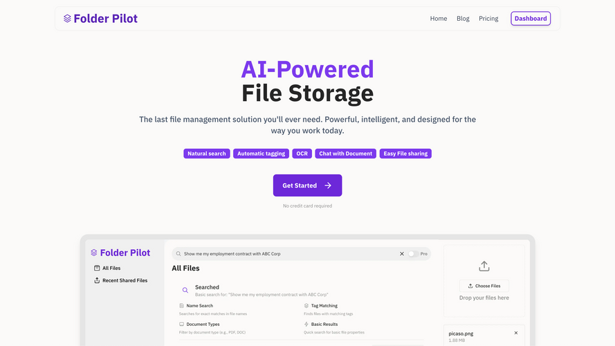 Folder Pilot
