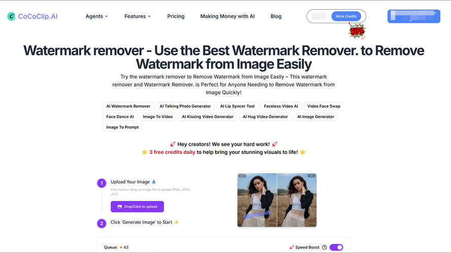 Watermark remover