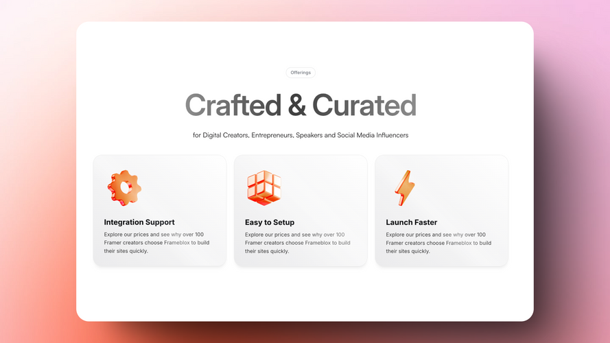 Creator suite