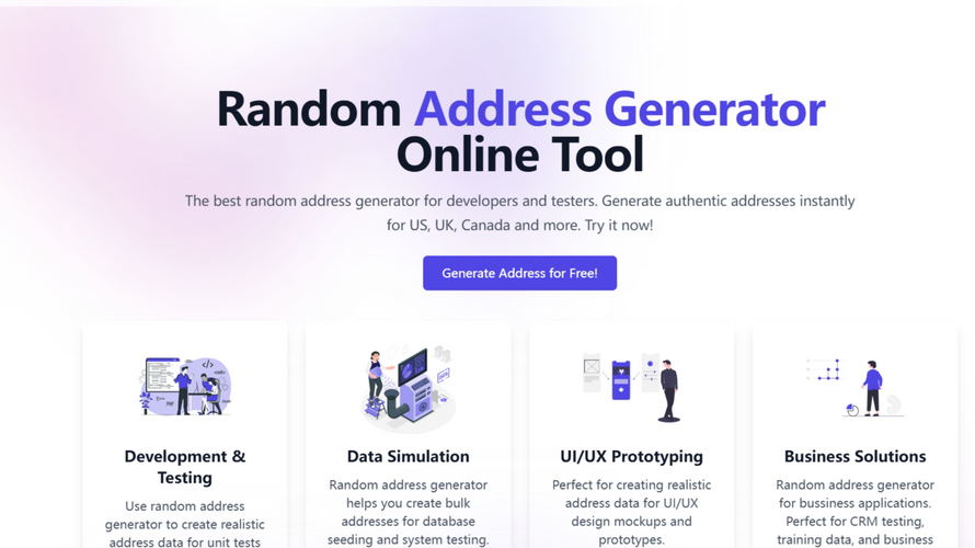 Random Address Generator