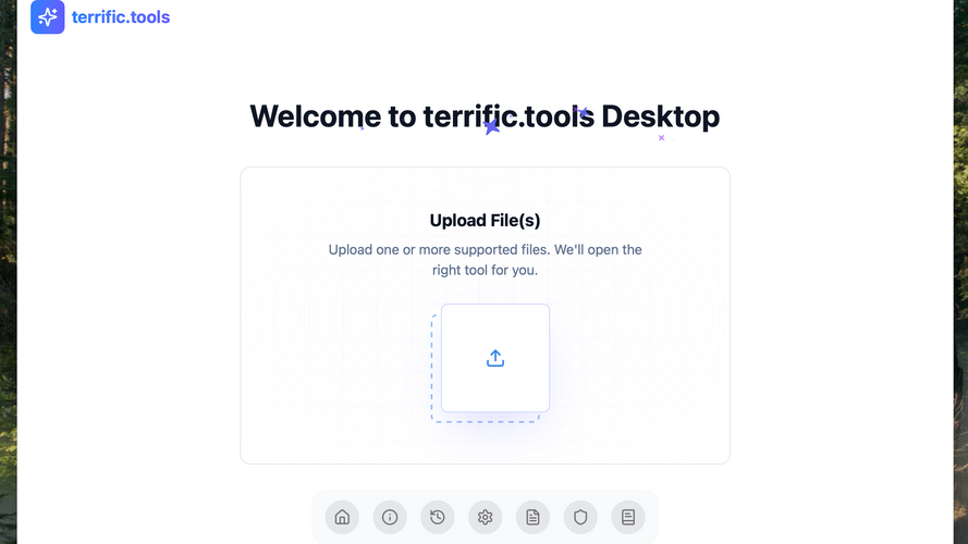 terrific.tools Desktop