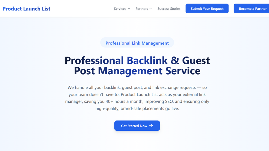 Product Launch List