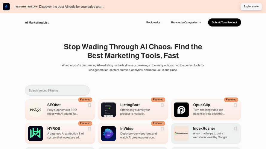 AI Marketing List