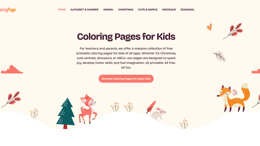Kidcoloringpage