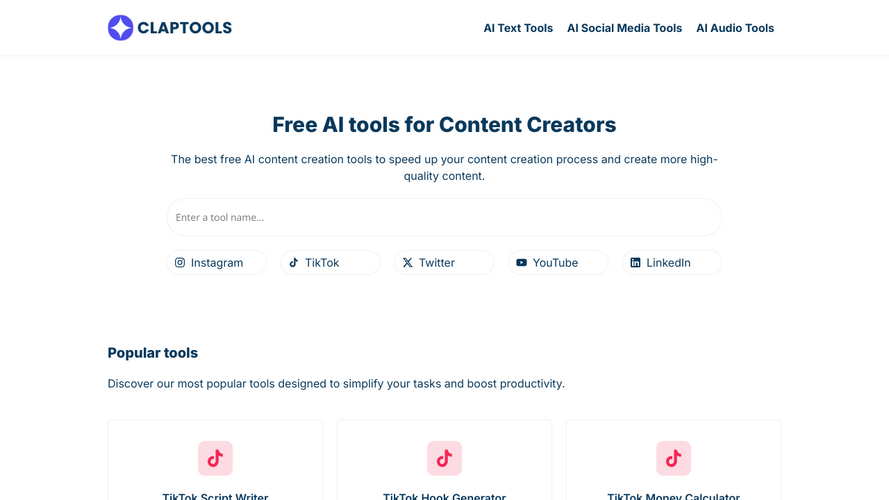 Claptools