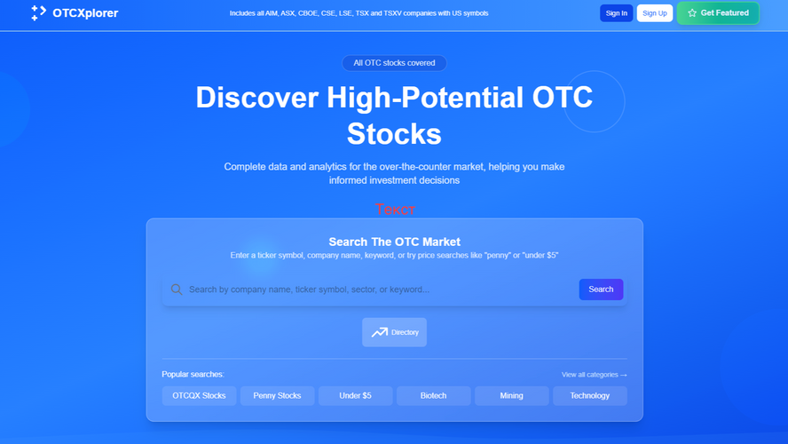 OTCXplorer