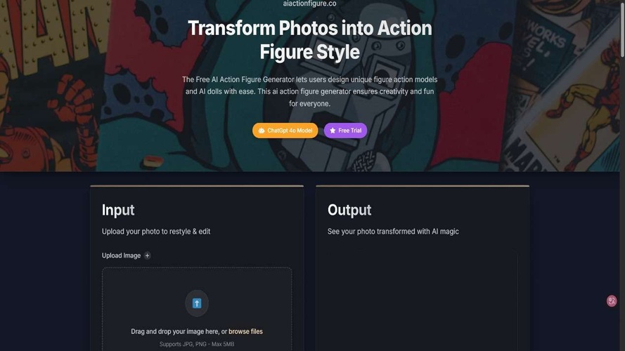 AI Action Figure Generator