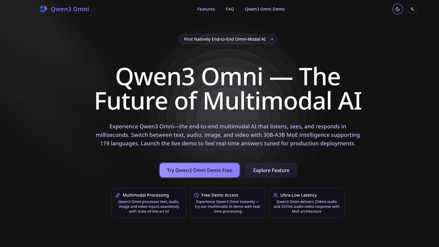 Qwen3 Omni