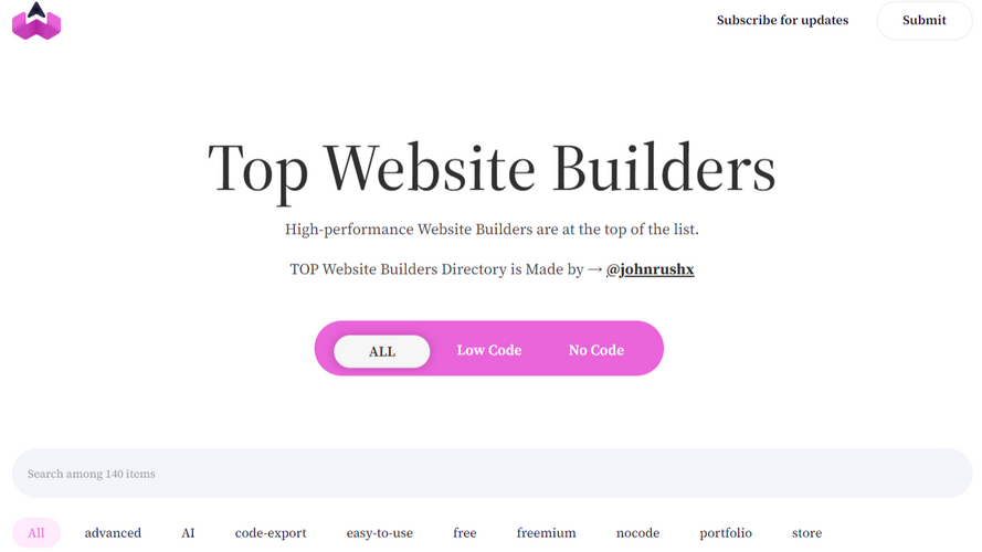 Top Website Builders