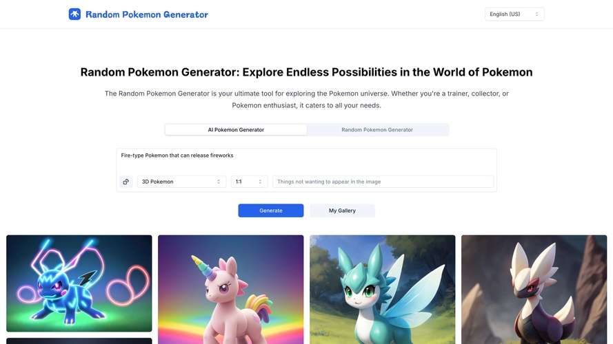 Random Pokemon Generator