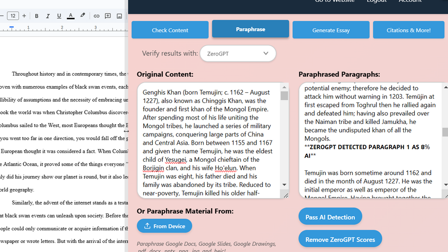SmartStudi Sidebar