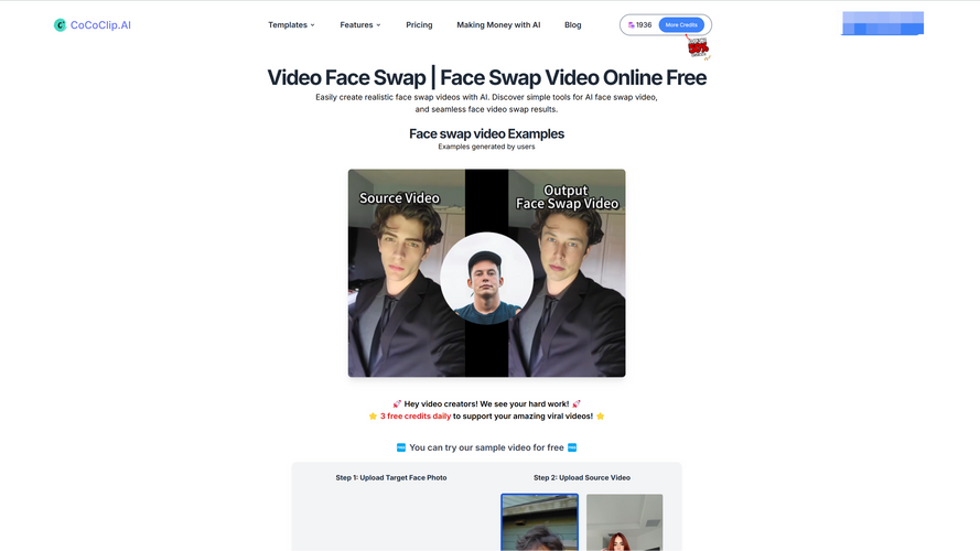 Video Face Swap AI