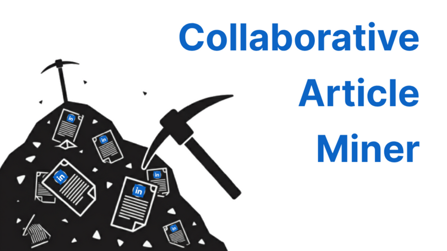 LinkedIn Collaborative Articles Miner