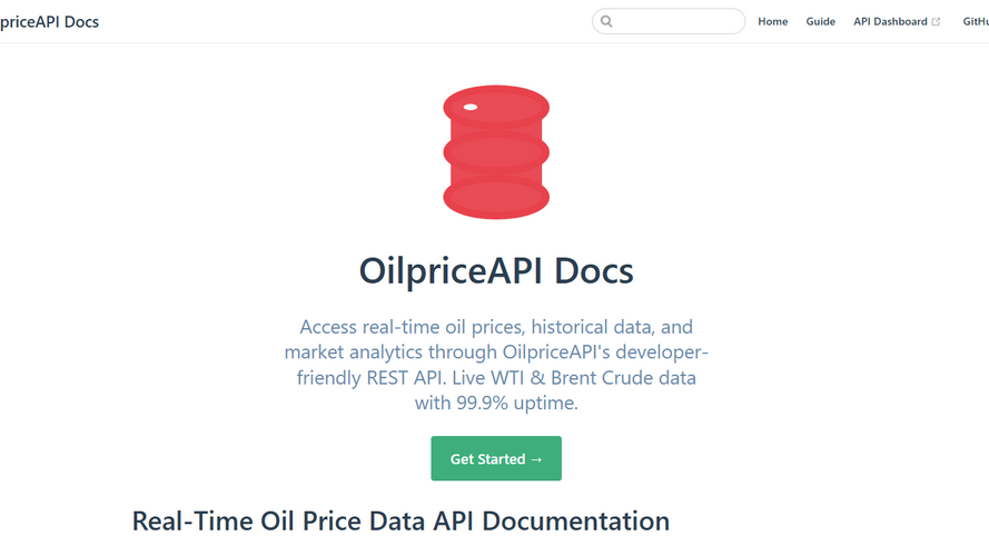 OilPrice API