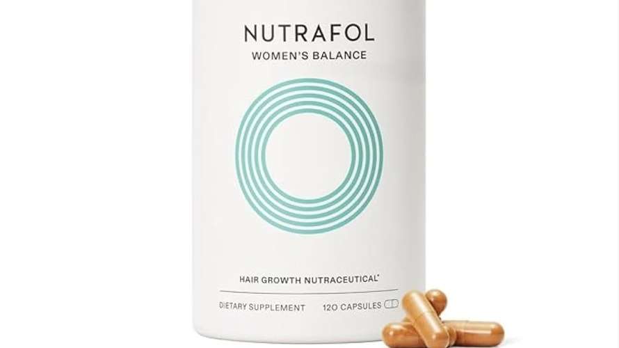 Nutrafol Women's Balance - Hair Growth Nutraceutical Supplement (120 Capsules)
