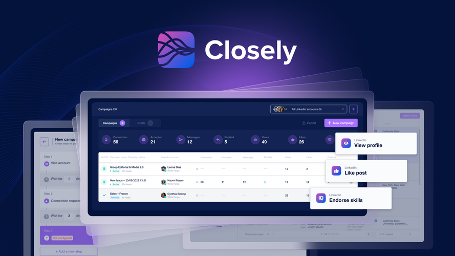 Closely