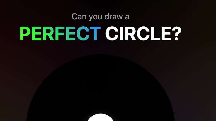 Perfect Circle Game