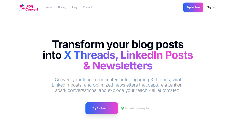 Blogconvert