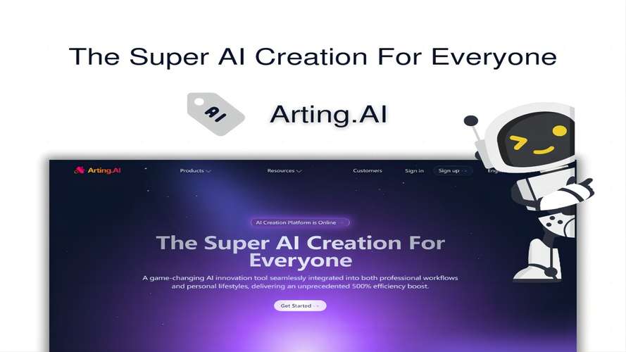 AI image generator-Arting.AI