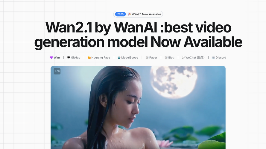 Alibaba wan 2.1