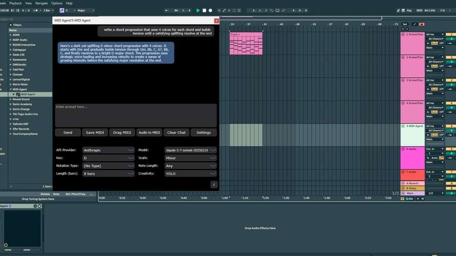 MIDI Agent