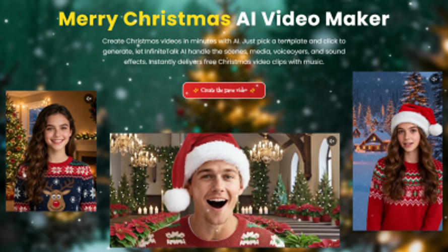 Merry Christmas AI Video Maker