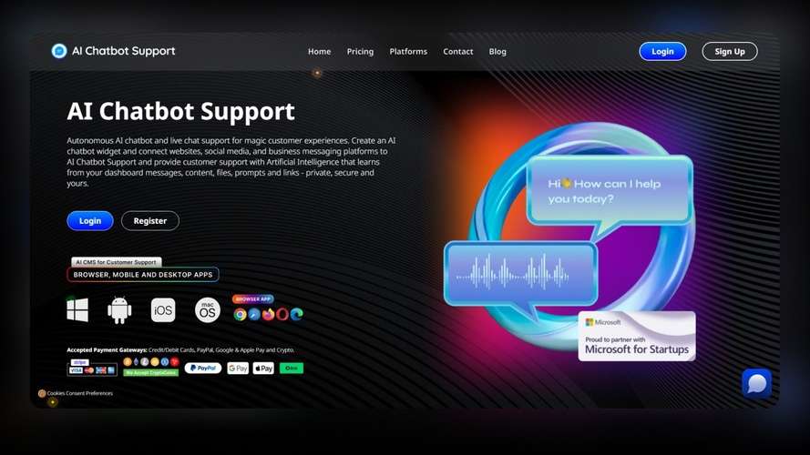 AI Chatbot Support