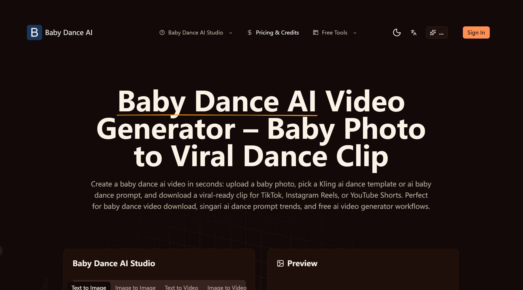 Baby Dance AI