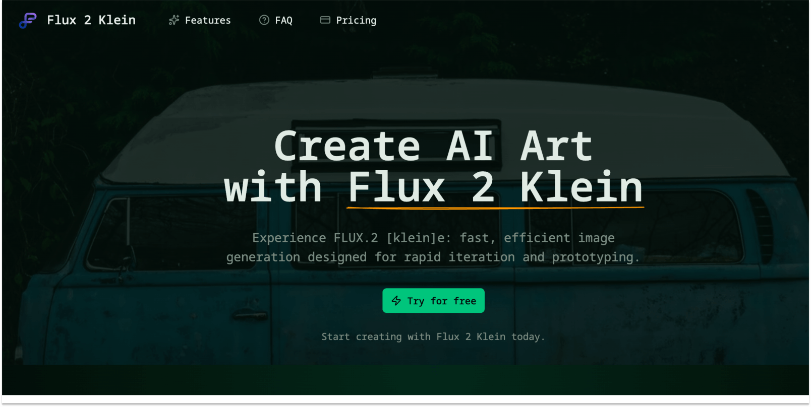 flux 2 klein