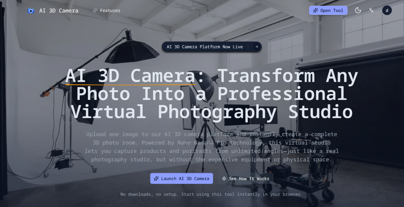 AI 3D Camera