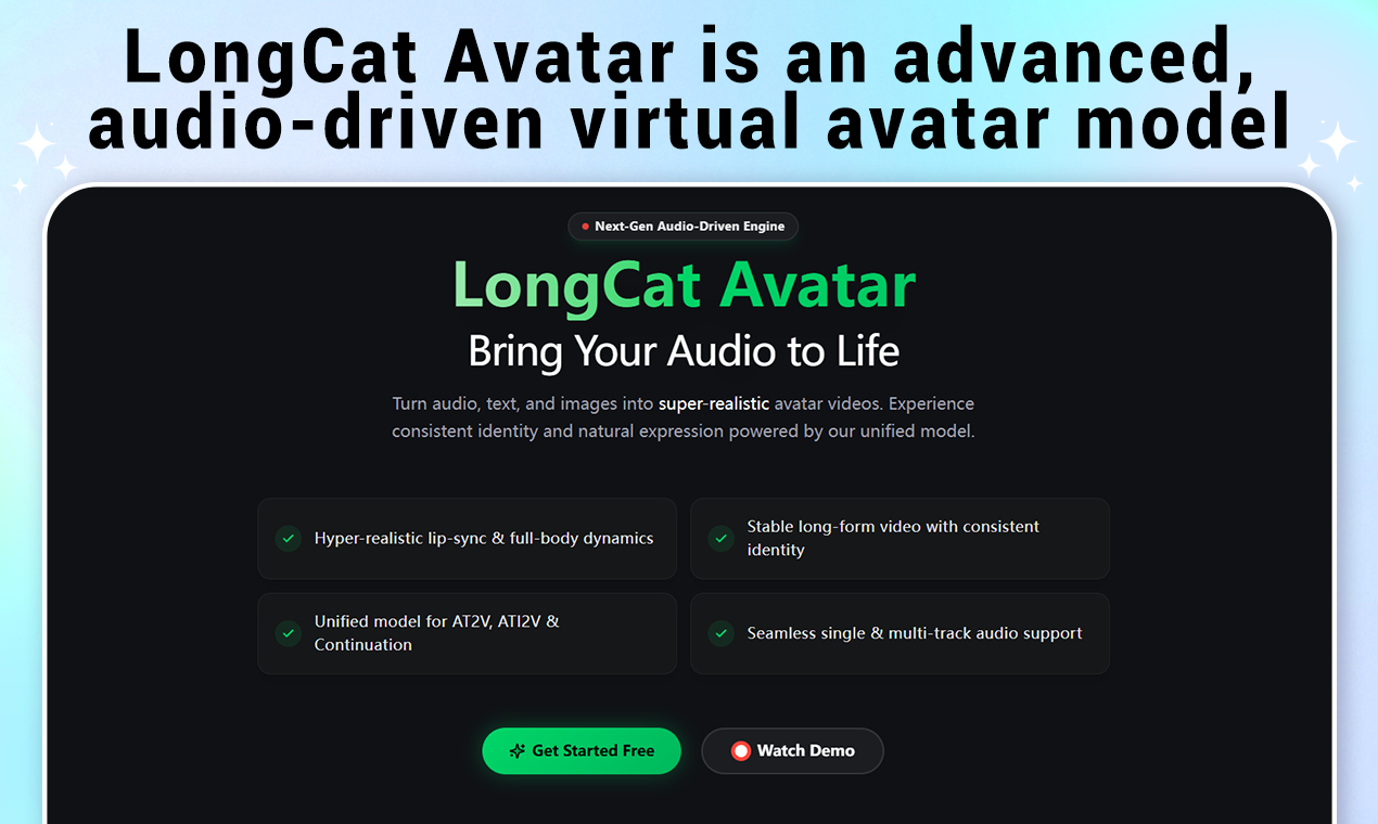 LongCat Avatar