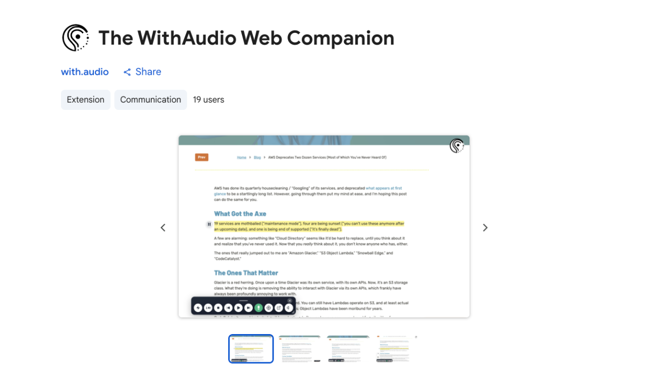 WithAudio