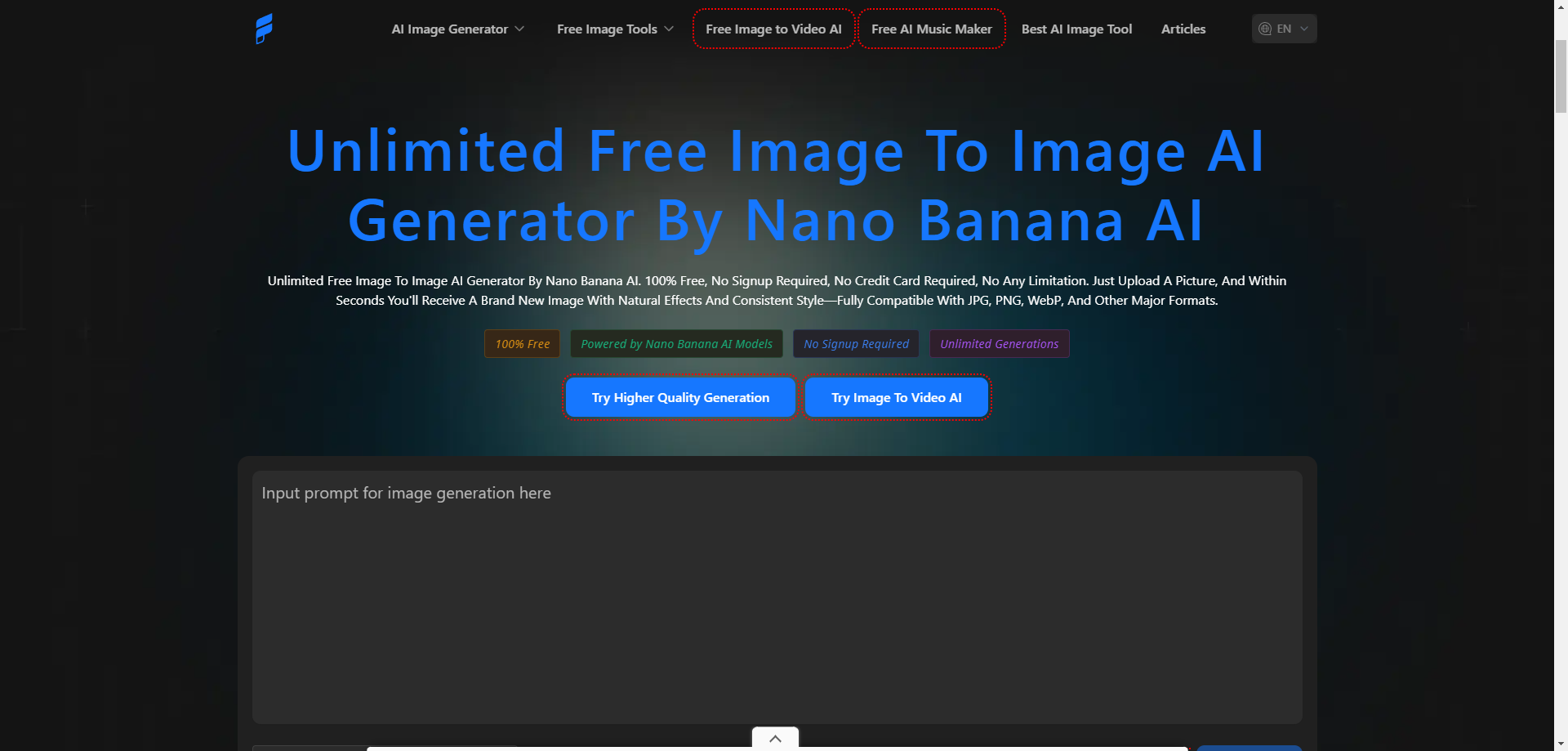 Free Image to Image AI