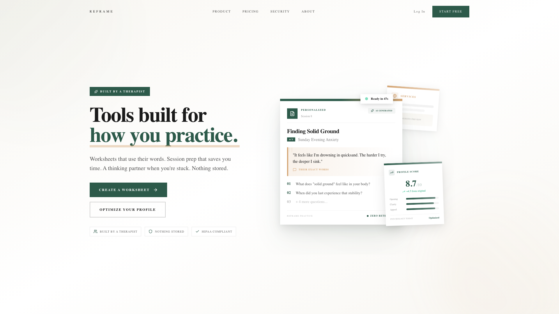 Reframe Practice