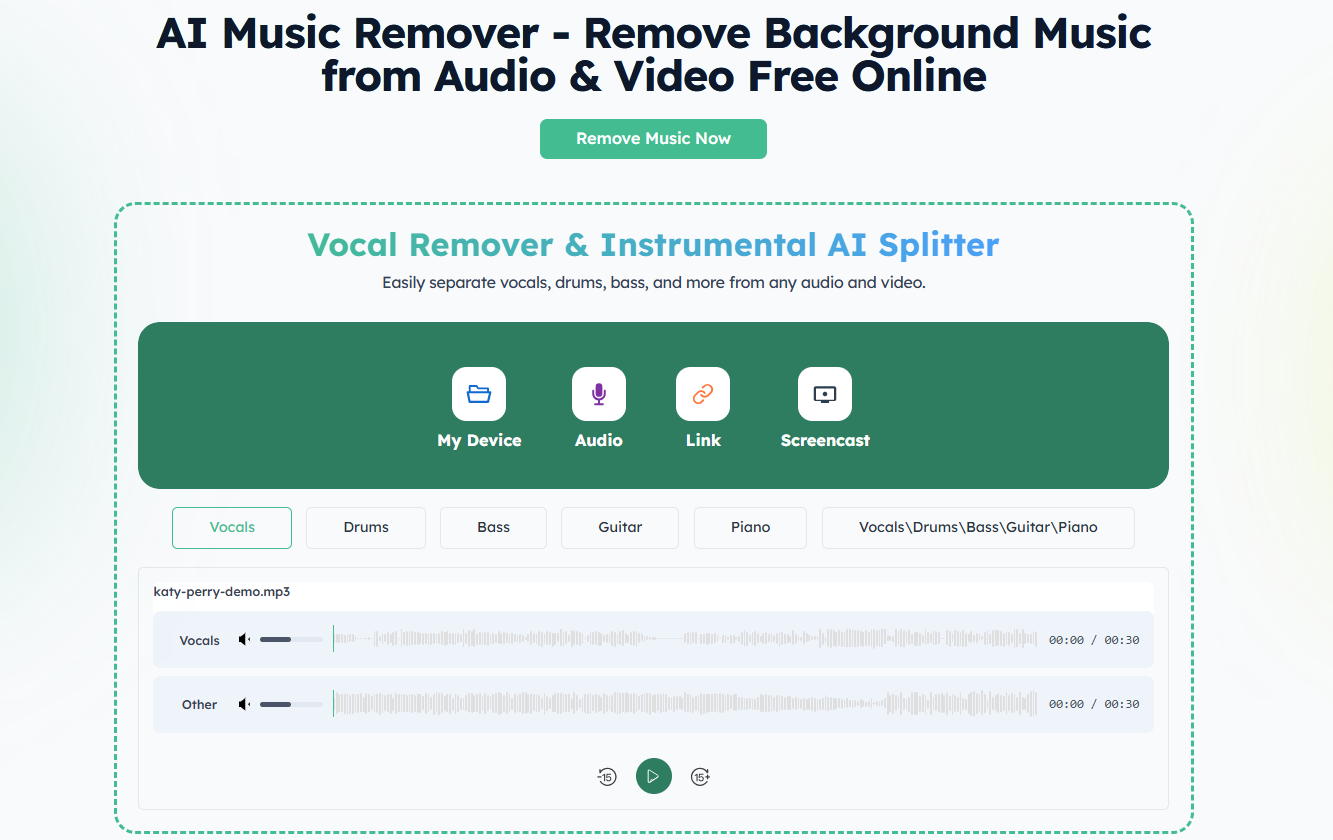 Background Music Remover