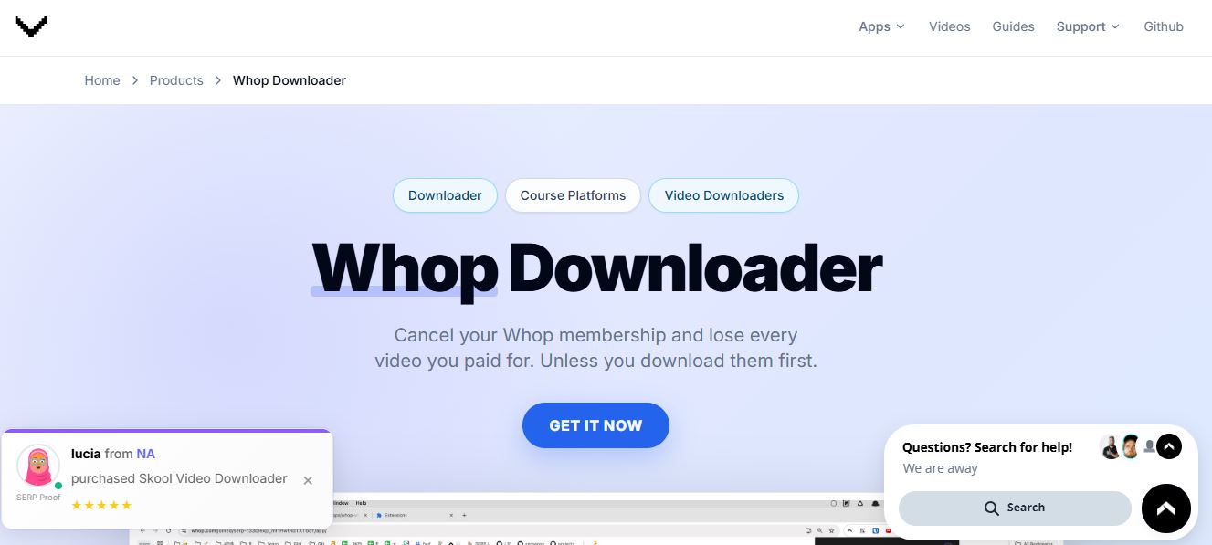 Whop Downloader