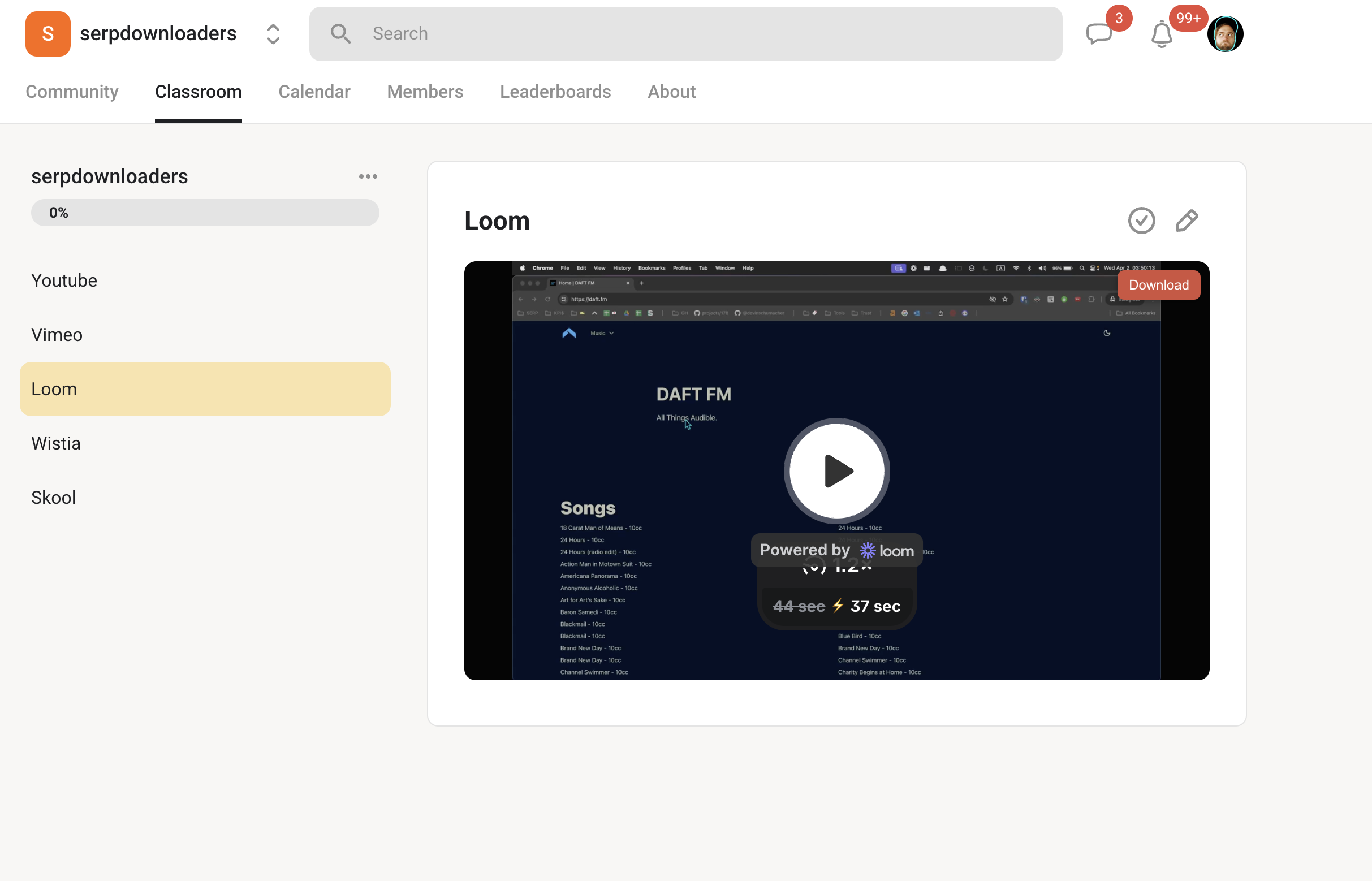 Skool Video Downloader