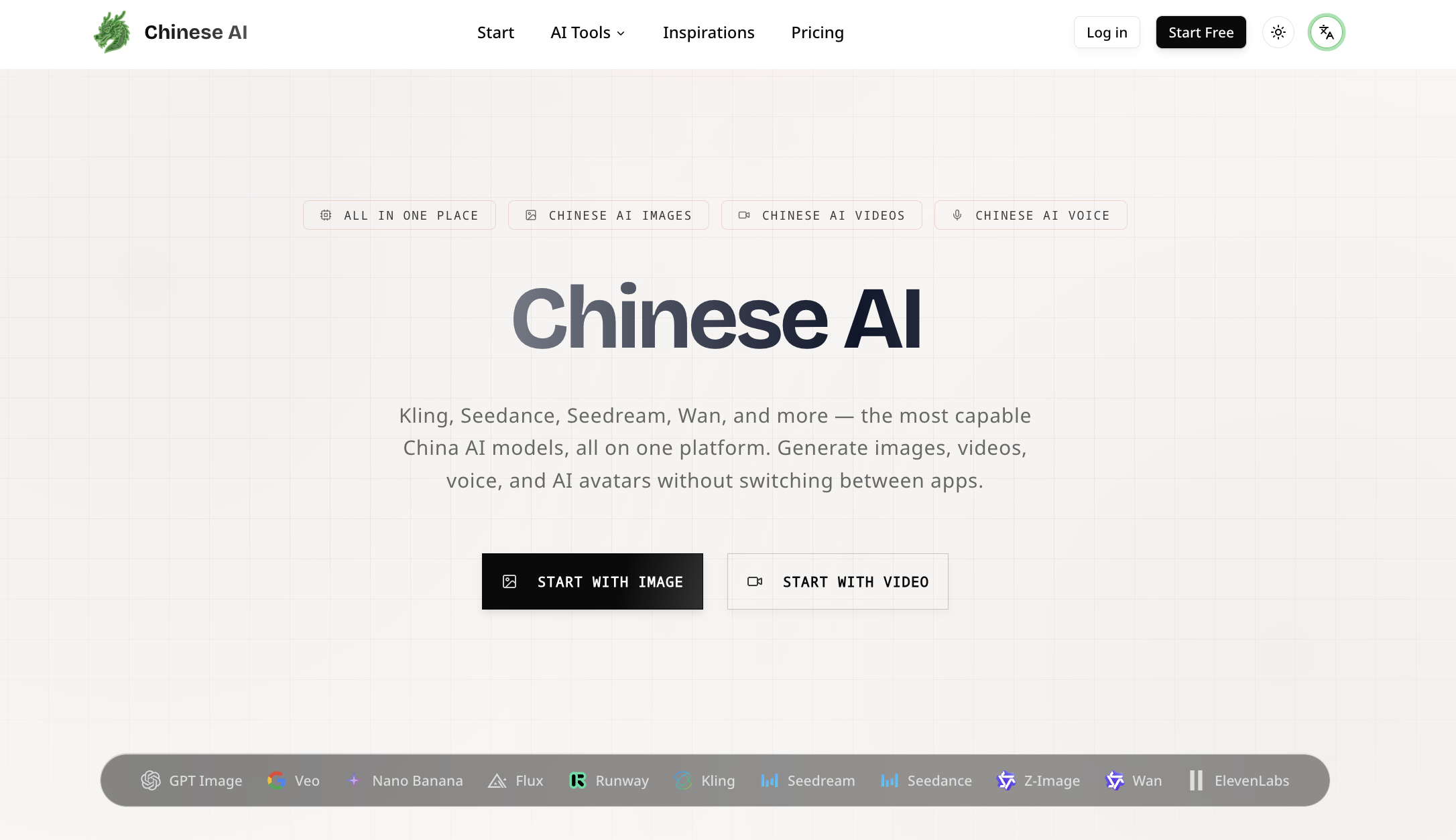 Chinese AI Image & Video Generator
