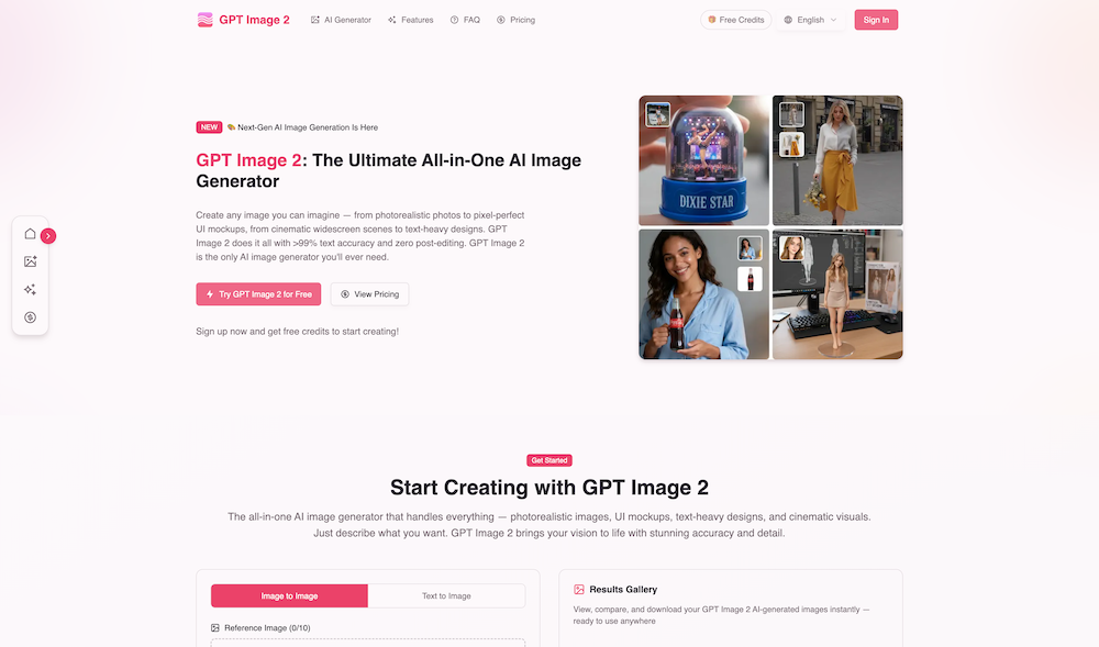 GPT Image 2 - OpenAI Generator