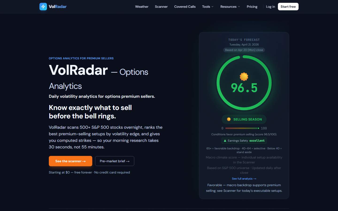 VolRadar