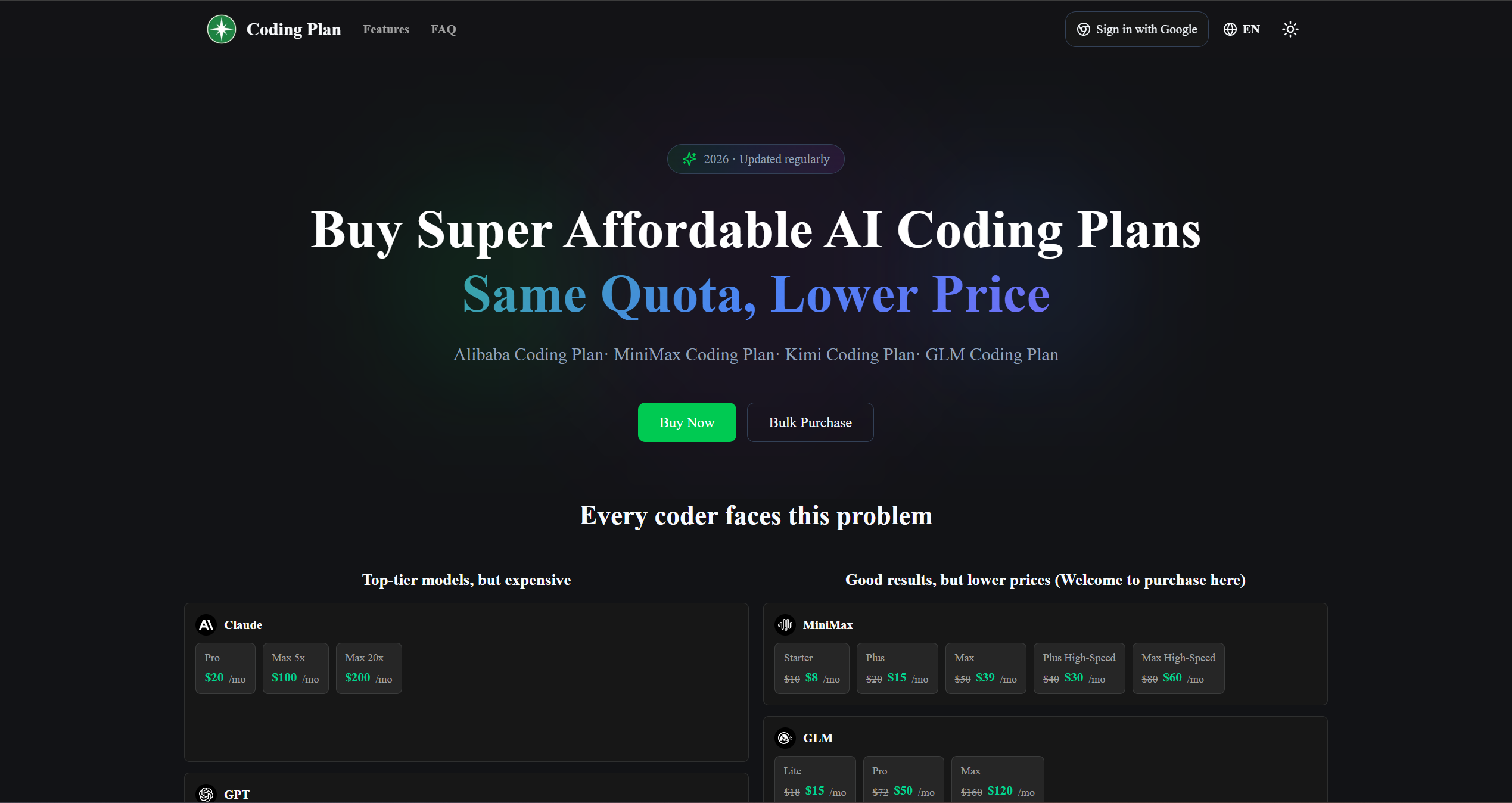 Coding Plan