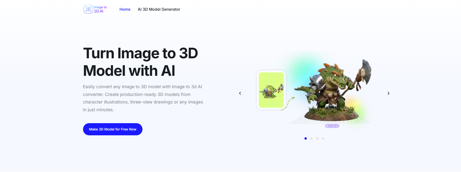 Image to 3D AI